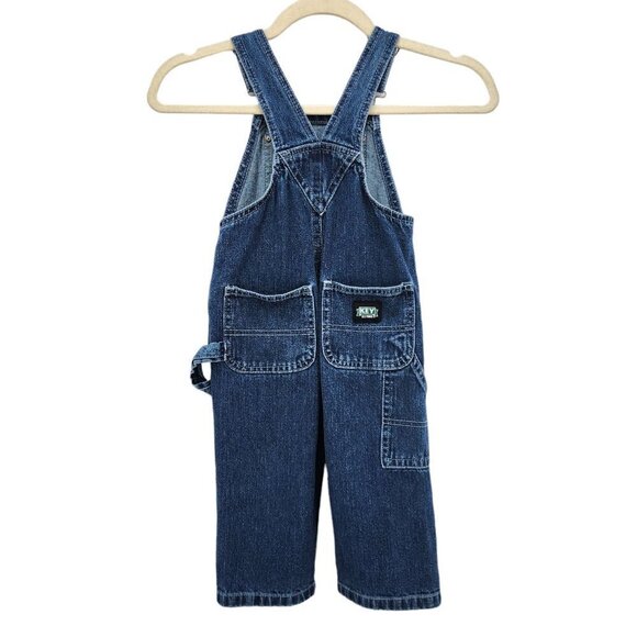 Key Apparel Imperial Denim Jean Overall Carpenter Bibs Child Toddler 2T - Picture 4 of 8